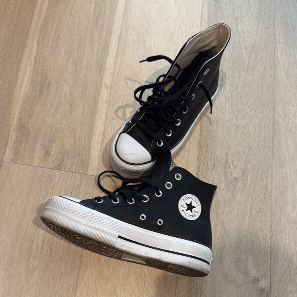 Converse Black High-Top Sneakers